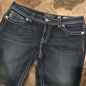 Miss Me skinny cuffed Jeans size 32